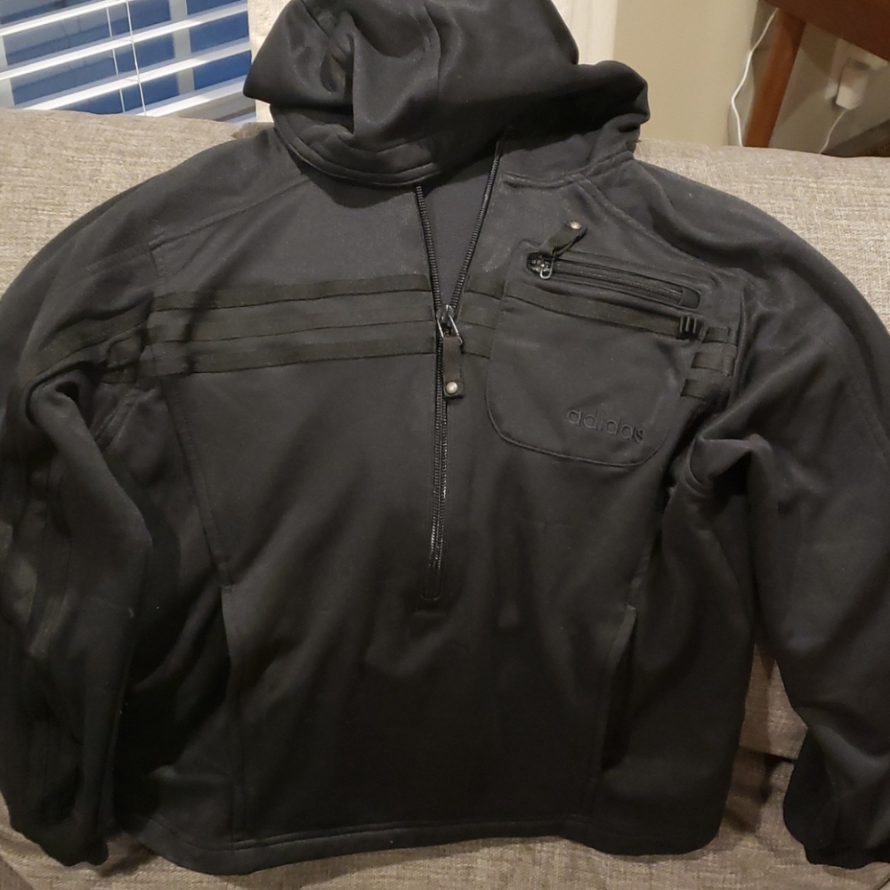 Adidas half zip sweatshirt